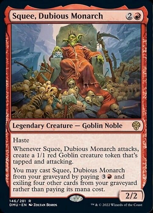 Squee, Dubious Monarch ~ Dominaria United [ NearMint ] [ Magic MTG ] - London Magic Traders Limited