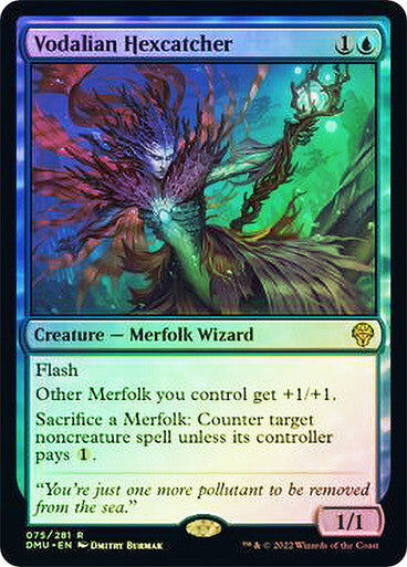 FOIL Vodalian Hexcatcher ~ Dominaria United [ NM ] [ Magic MTG ]