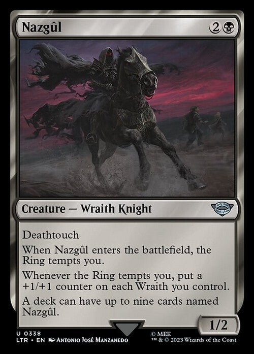 Nazgul #338 ~ The Lord of the Rings [ NM ] [ Magic the Gathering MTG ]