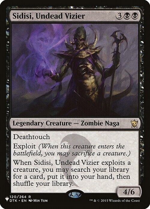 Sidisi, Undead Vizier ~ The List [ NearMint ] [ Magic MTG ]