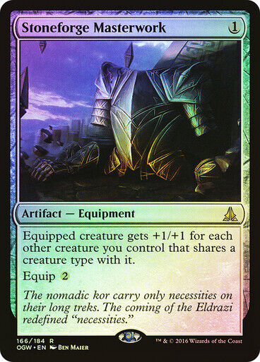FOIL Stoneforge Masterwork ~ Oath of the Gatewatch [ Excellent ] [ Magic MTG ]
