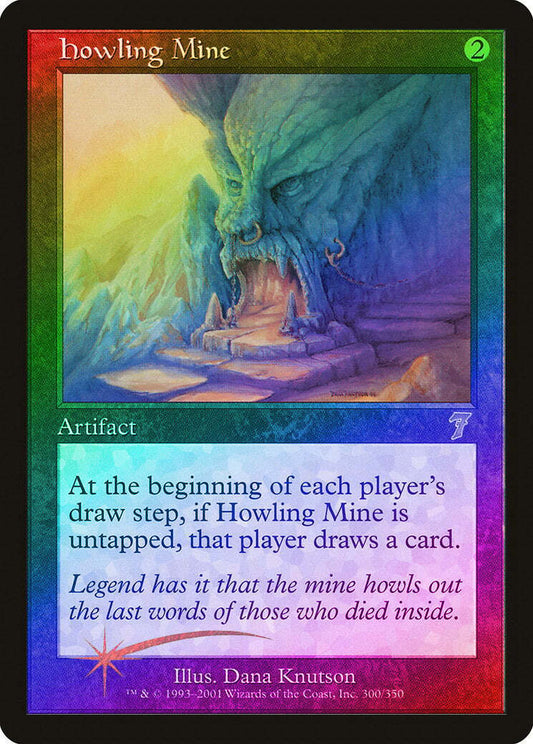 FOIL Howling Mine ~ Seventh Edition [ PLAYED ] [ Magic MTG ]