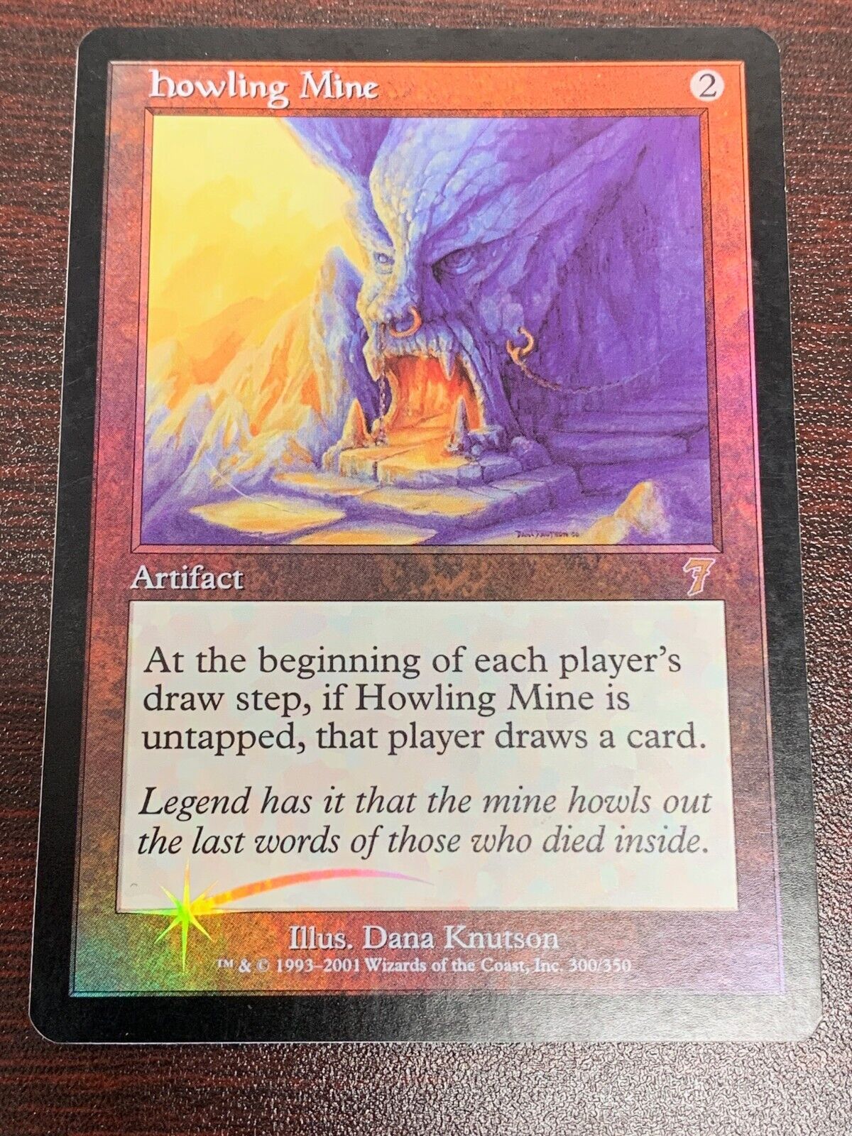 FOIL Howling Mine ~ Seventh Edition [ PLAYED ] [ Magic MTG ]