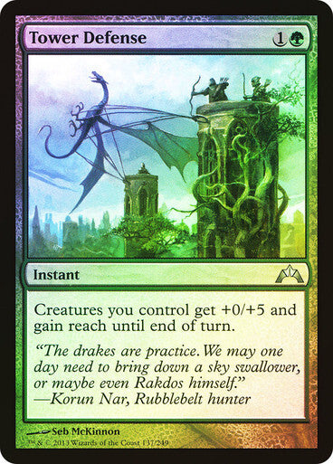 FOIL Tower Defense ~ Gatecrash [ Excellent ] [ Magic MTG ]
