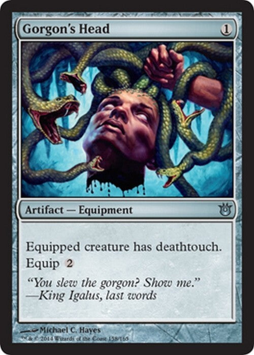 Gorgon's Head ~ Born of the Gods [ Excellent ] [ Magic MTG ]