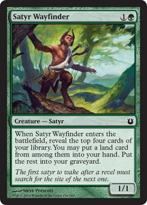 Satyr Wayfinder ~ Born of the Gods [ Excellent ] [ Magic MTG ]