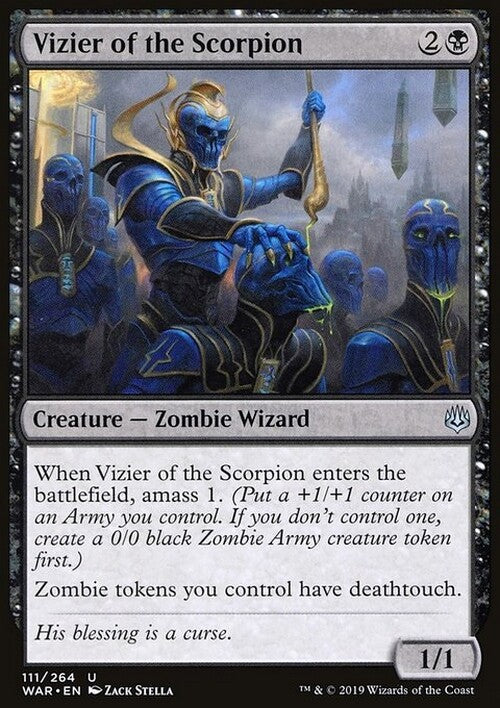 Vizier of the Scorpion ~ War of the Spark [ Excellent ] [ Magic MTG ]