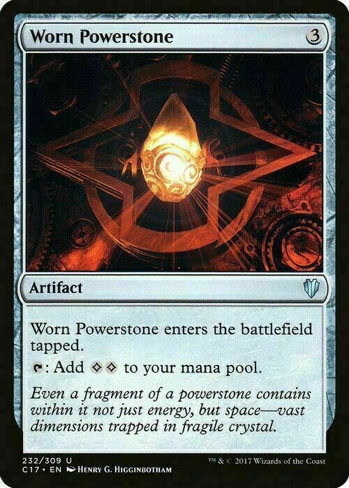 Worn Powerstone ~ Commander 2017 [ NearMint ] [ Magic MTG ]