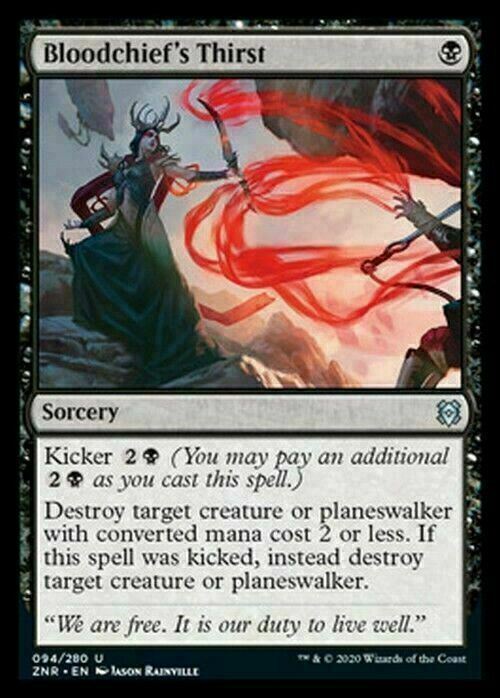 Bloodchief's Thirst ~ Zendikar Rising [ NearMint ] [ Magic MTG ]