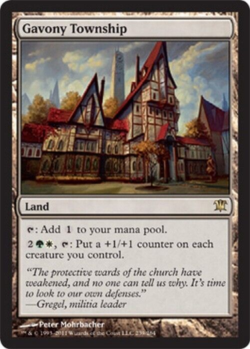 Gavony Township ~ Innistrad [ Excellent ] [ Magic MTG ]