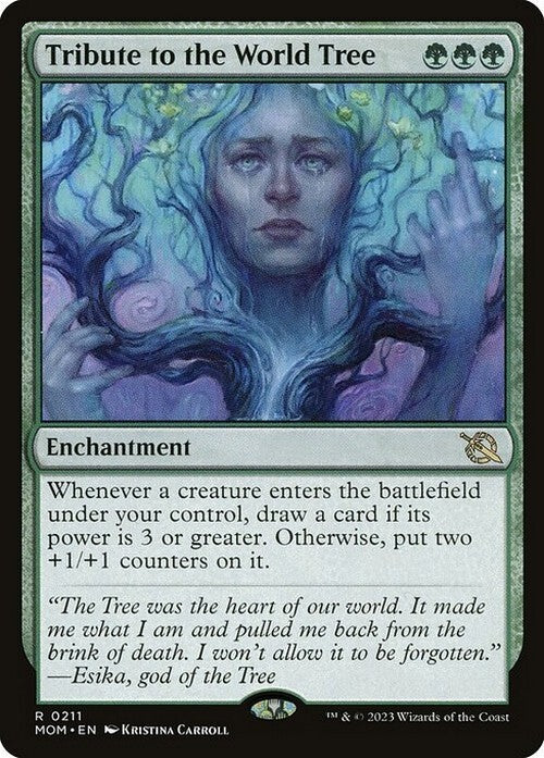 Tribute to the World Tree ~ March of the Machine [ NM ] [ MTG ]