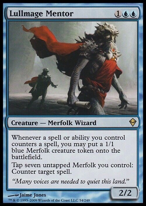 Lullmage Mentor ~ Zendikar [ Excellent ] [ Magic MTG ]