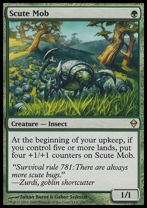 Scute Mob ~ Zendikar [ Excellent ] [ Magic MTG ]