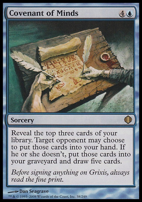 Covenant of Minds ~ Shards of Alara [ Excellent ] [ Magic MTG ]