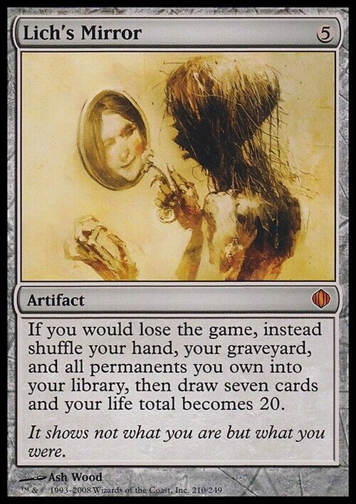 Lich's Mirror ~ Shards of Alara [ Excellent ] [ Magic MTG ]