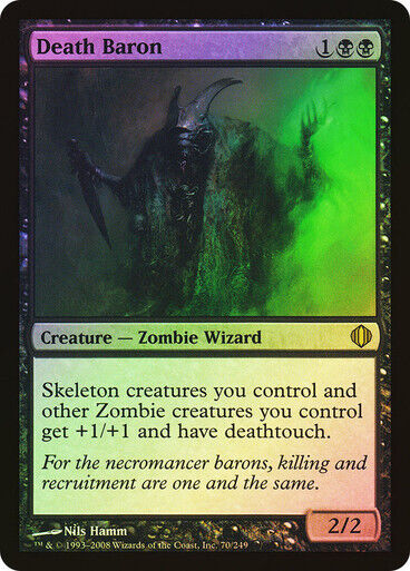 FOIL Death Baron ~ Shards of Alara [ Excellent ] [ Magic MTG ]