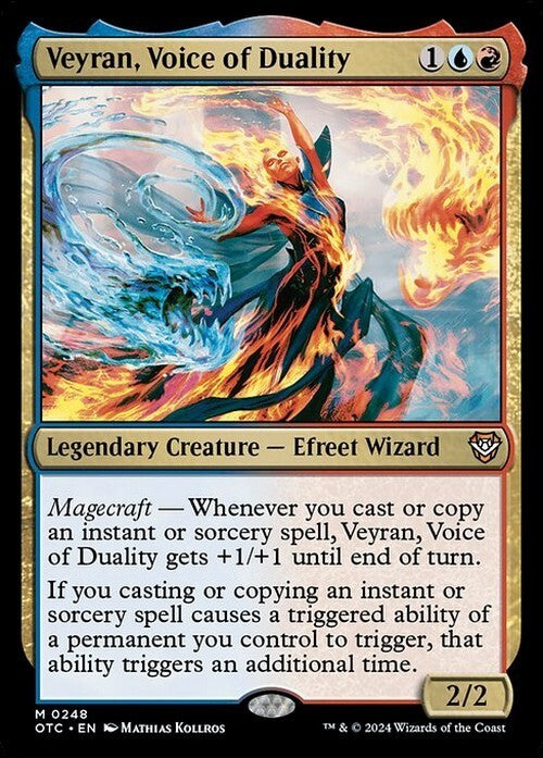 Veyran, Voice of Duality ~ Commander: Outlaws of Thunder Junction [ NM ] [ MTG ]
