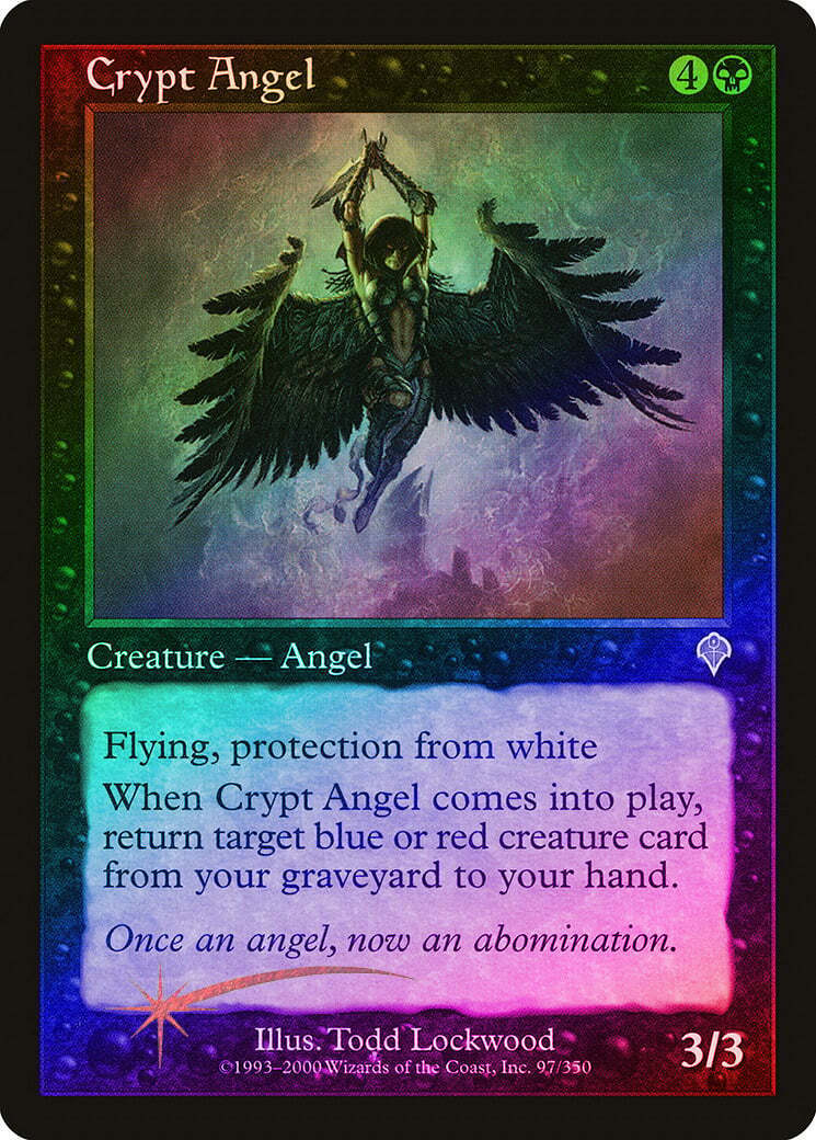 FOIL Crypt Angel ~ Invasion [ NearMint ] [ Magic MTG ]