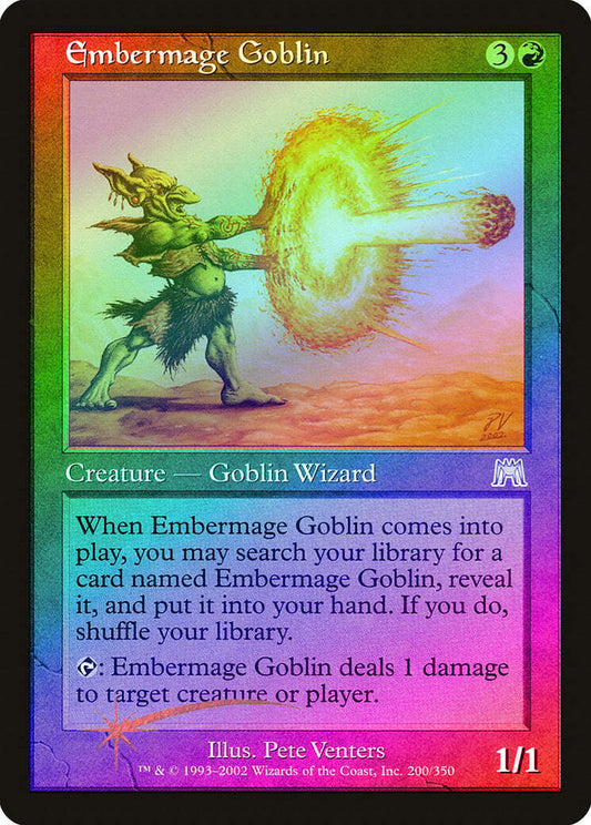 FOIL Embermage Goblin ~ Onslaught [ Excellent ] [ Magic MTG ]