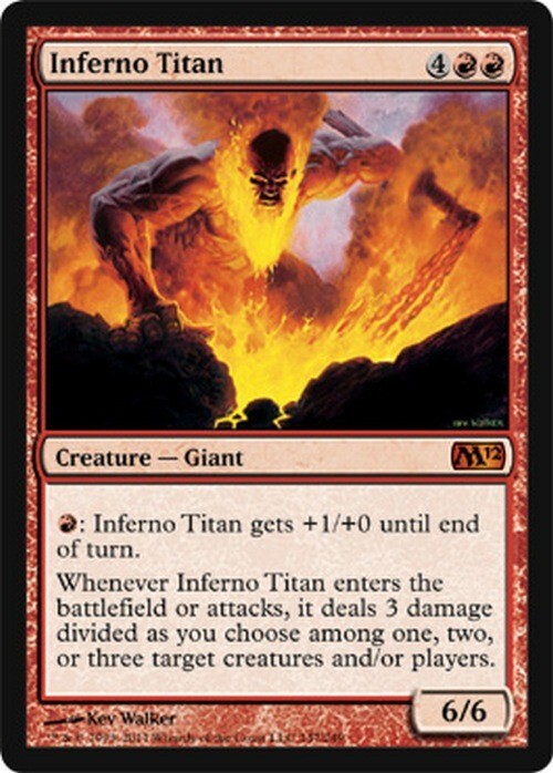 Inferno Titan ~ Magic 2012 [ Excellent ] [ Magic MTG ]