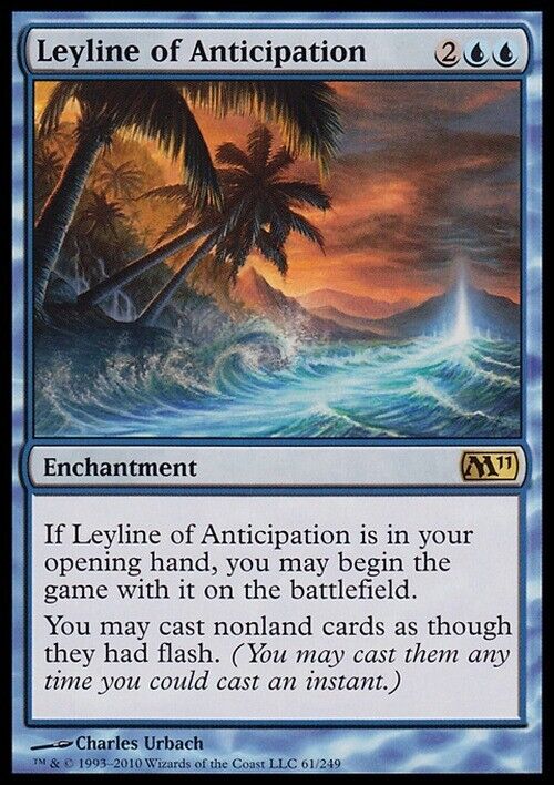 Leyline of Anticipation ~ Magic 2011 [ Excellent ] [ Magic MTG ]