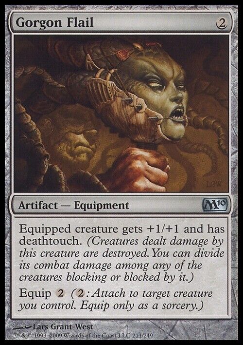 Gorgon Flail ~ Magic 2010 [ Excellent ] [ Magic MTG ]