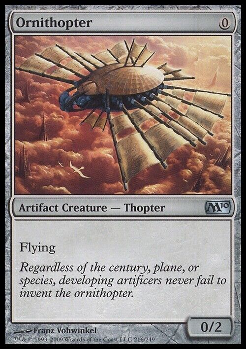 Ornithopter ~ Magic 2010 [ Excellent ] [ Magic MTG ]