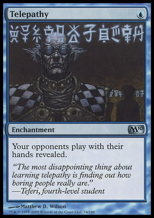 Telepathy ~ Magic 2010 [ Excellent ] [ Magic MTG ]