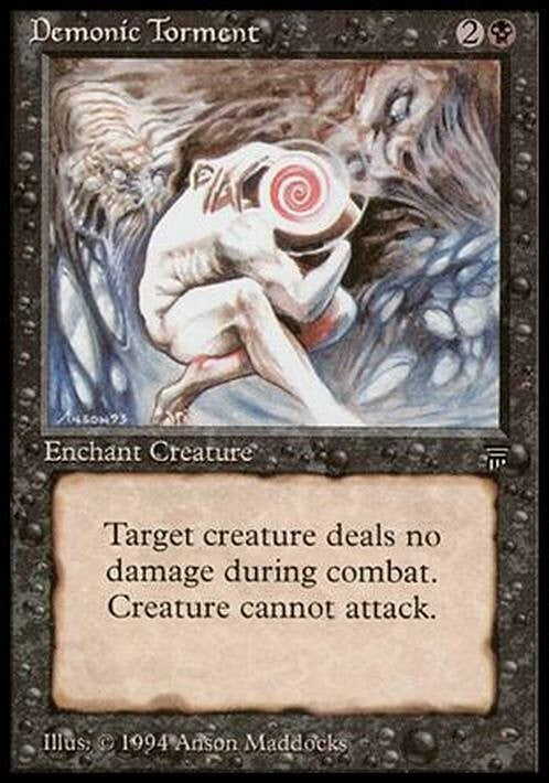 Demonic Torment ~ Legends [ Excellent ] [ Magic MTG ]