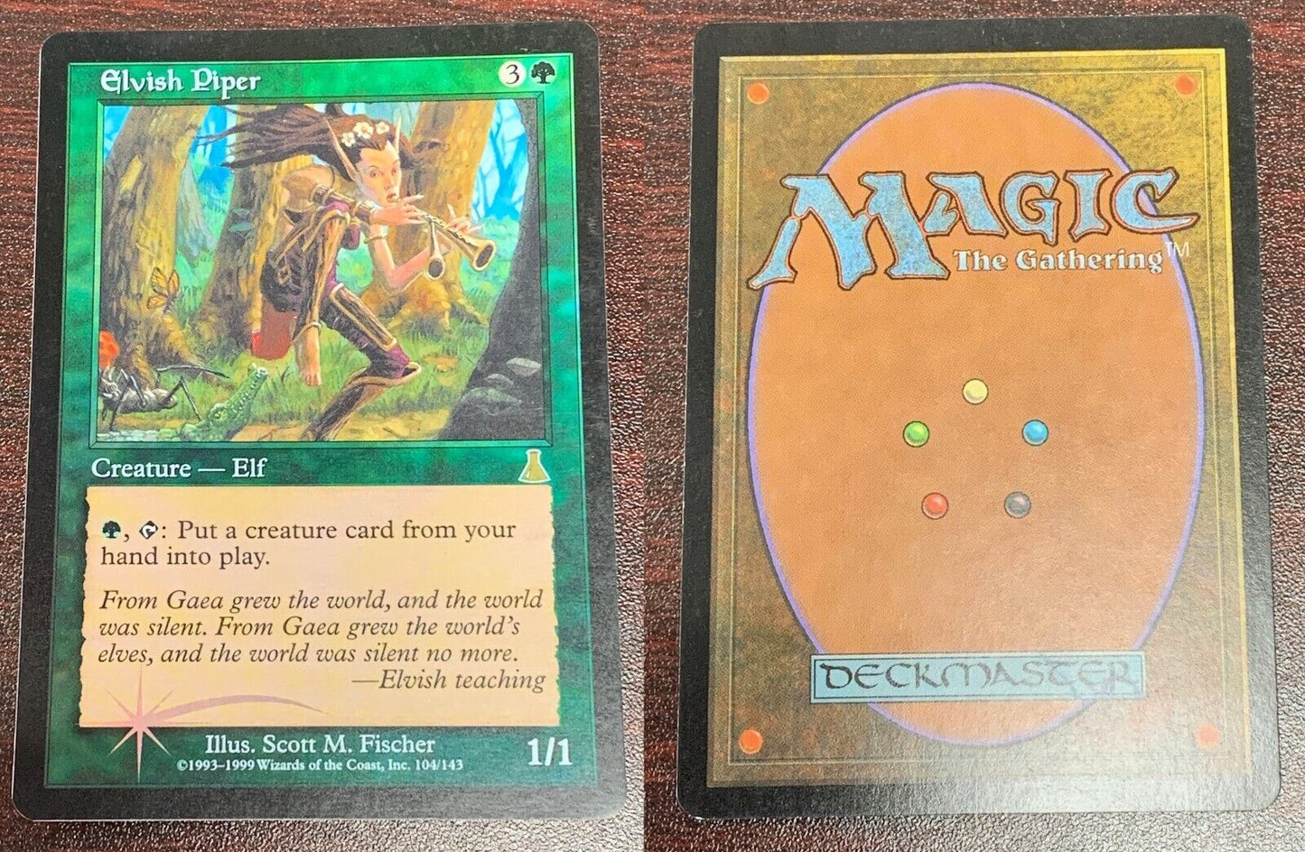 FOIL Elvish Piper ~ Urza's Destiny [ NearMint ] [ Magic MTG ]