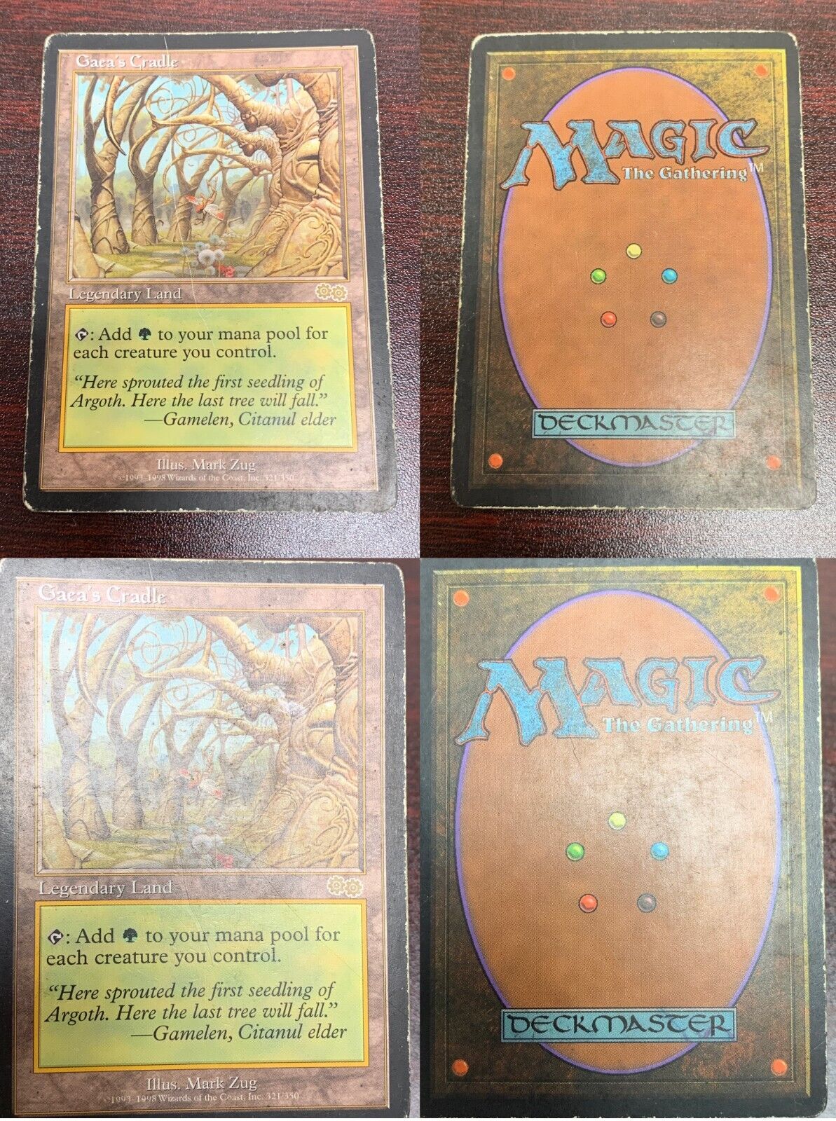 Gaea's Cradle ~ Urza's Saga [ HEAVILY PLAYED ] [ Magic MTG ]