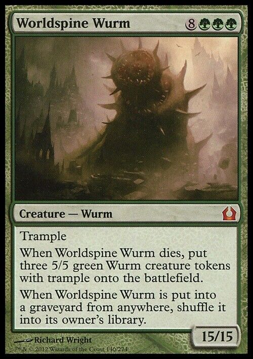 Worldspine Wurm ~ Return to Ravnica [ NearMint ] [ Magic MTG ]