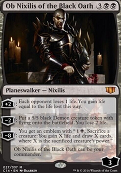 Ob Nixilis of the Black Oath ~ Commander 2014 [ Excellent ] [ Magic MTG ]