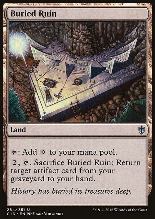 Buried Ruin ~ Commander 2016 [ Excellent ] [ Magic MTG ]