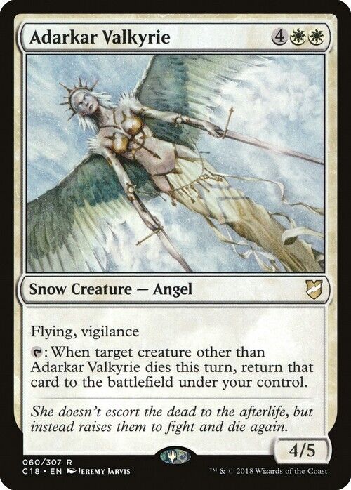 Adarkar Valkyrie ~ Commander 2018 [ Excellent ] [ Magic MTG ]