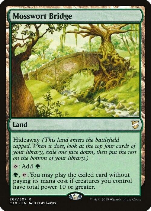 Mosswort Bridge ~ Commander 2018 [ Excellent ] [ Magic MTG ]