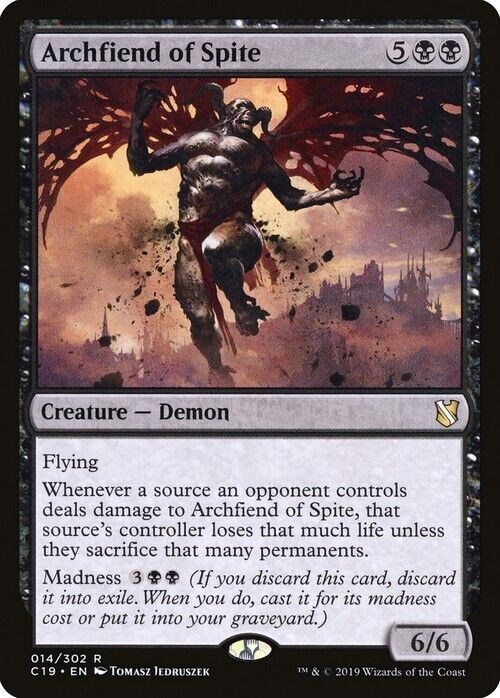 Archfiend of Spite ~ Commander 2019 [ Excellent ] [ Magic MTG ]