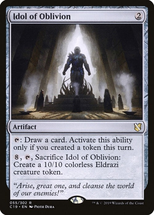 Idol of Oblivion ~ Commander 2019 [ Excellent ] [ Magic MTG ]