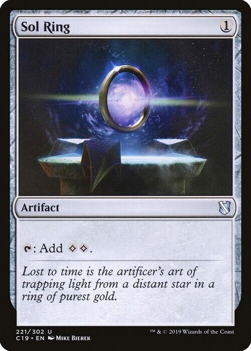 Sol Ring ~ Commander 2019 [ Excellent ] [ Magic MTG ]