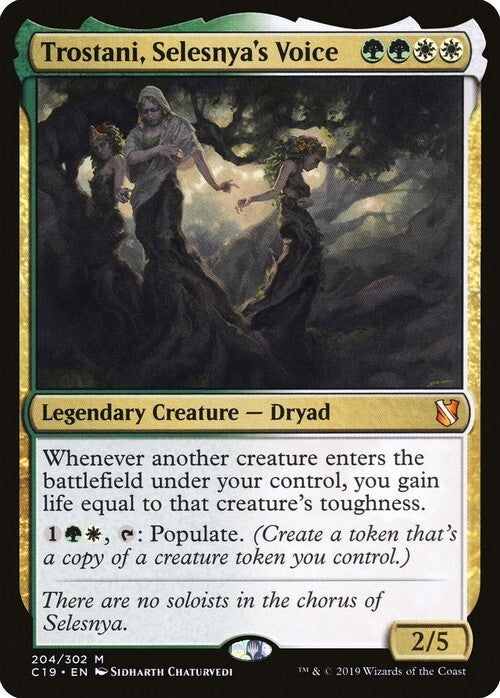 Trostani, Selesnya's Voice ~ Commander 2019 [ Excellent ] [ Magic MTG ]