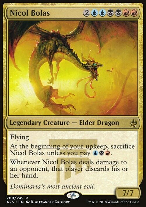 Nicol Bolas ~ Masters 25 [ Excellent ] [ Magic MTG ]