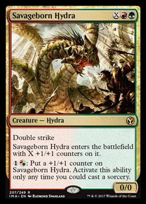 Savageborn Hydra ~ Iconic Masters [ Excellent ] [ Magic MTG ]