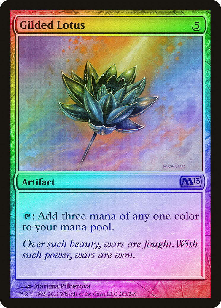 FOIL Gilded Lotus ~ Magic 2013 [ Excellent ] [ Magic MTG ]