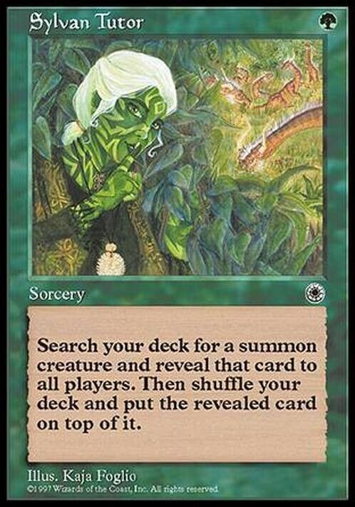 Sylvan Tutor ~ Portal [ Excellent ] [ Magic MTG ]