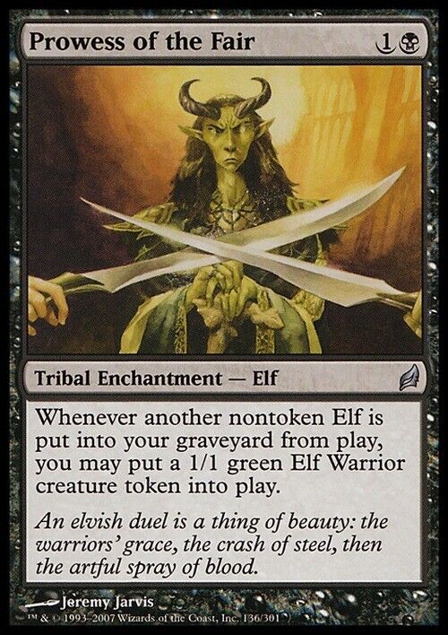 Prowess of the Fair ~ Lorwyn [ Excellent ] [ Magic MTG ]