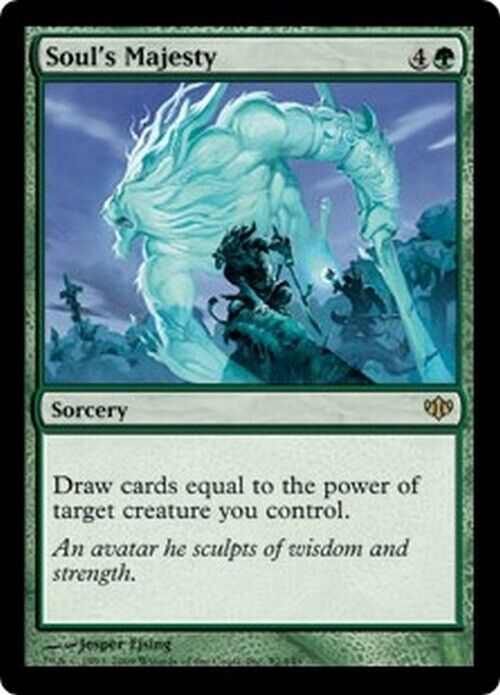 Soul's Majesty ~ Conflux [ Excellent ] [ Magic MTG ]