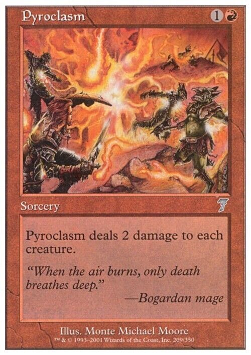 Pyroclasm ~ Seventh Edition [ Excellent ] [ Magic MTG ]