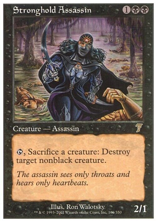 Stronghold Assassin ~ Seventh Edition [ Excellent ] [ Magic MTG ]