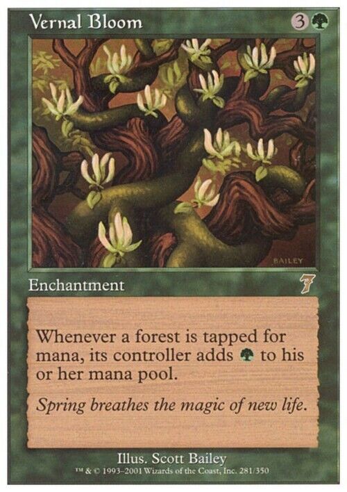 Vernal Bloom ~ Seventh Edition [ Excellent ] [ Magic MTG ]