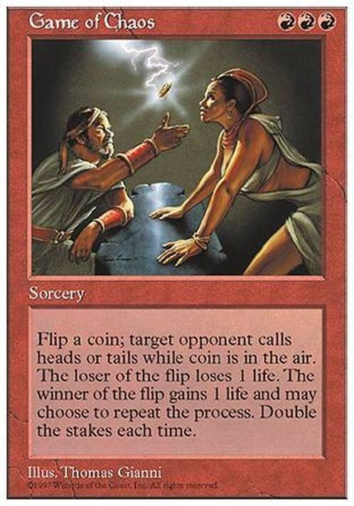 Game of Chaos ~ Fifth Edition [ Excellent ] [ Magic MTG ]
